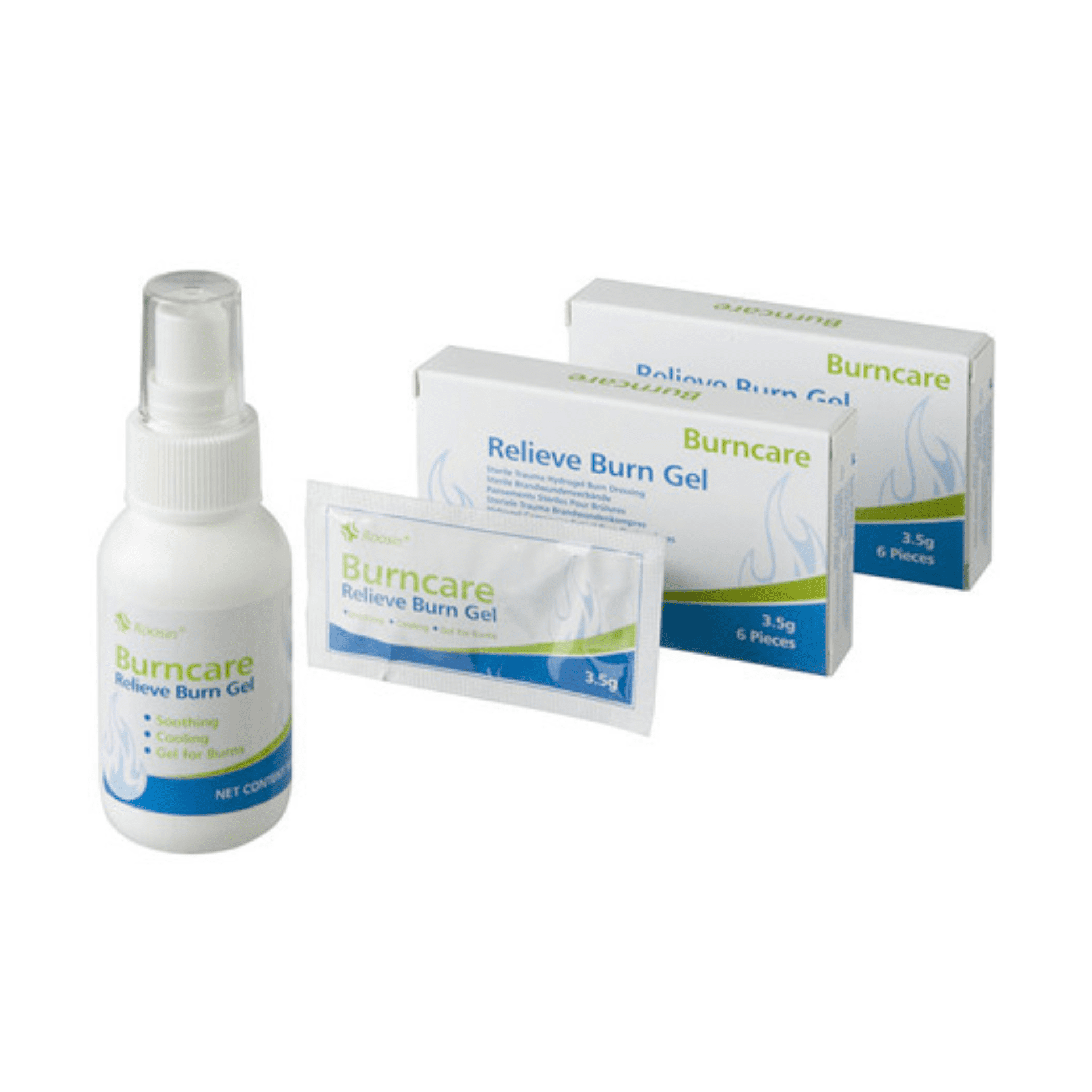 Burncare Kit Gel Brulures 2x3,5g +spray 2x50ml Burncare Kit Gel Brulures 2x3,5g +spray 2x50ml