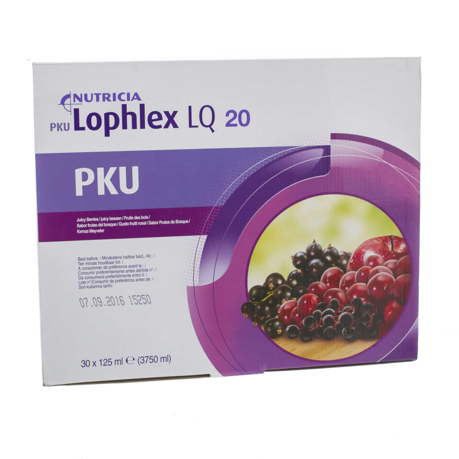 Milupa PKU Lophlex LQ 20 Juicy Bosvruchten Milupa PKU Lophlex LQ 20 Juicy Bosvruchten