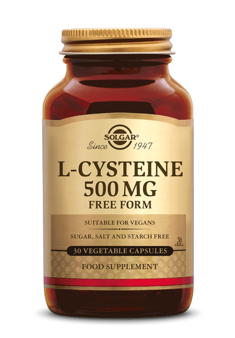 Solgar L-Cysteine 500 mg Solgar L-Cysteine 500 mg