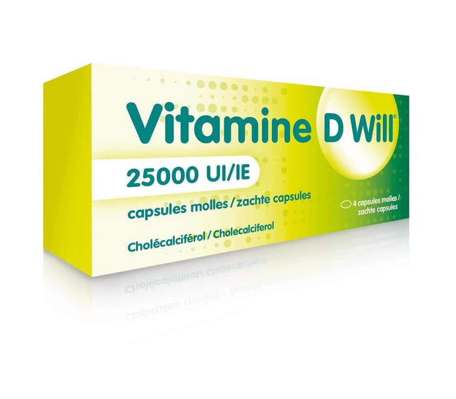 Vitamine D Will 25000 UI Vitamine D Will 25000 UI