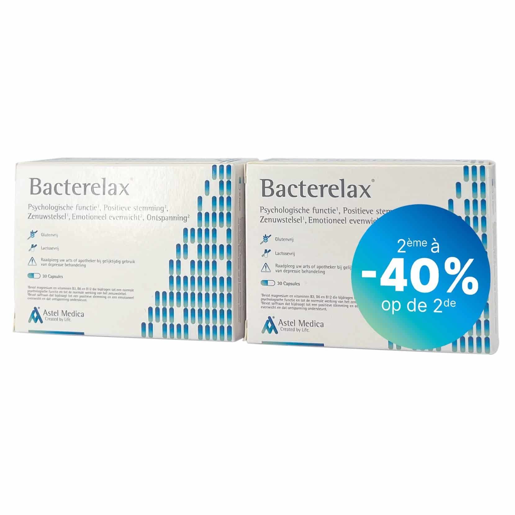 Bacterelax Duopack Caps 2x30 Promo