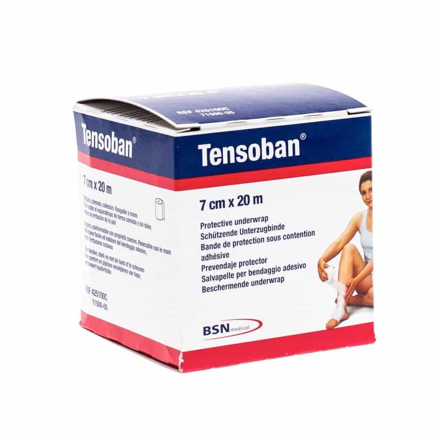 Tensoban Beschermende Underwrap 7 cm x 20 m Tensoban Beschermende Underwrap 7 cm x 20 m
