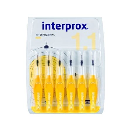 Interprox Premium Mini Geel 1,1 mm Interprox Premium Mini Geel 1,1 mm