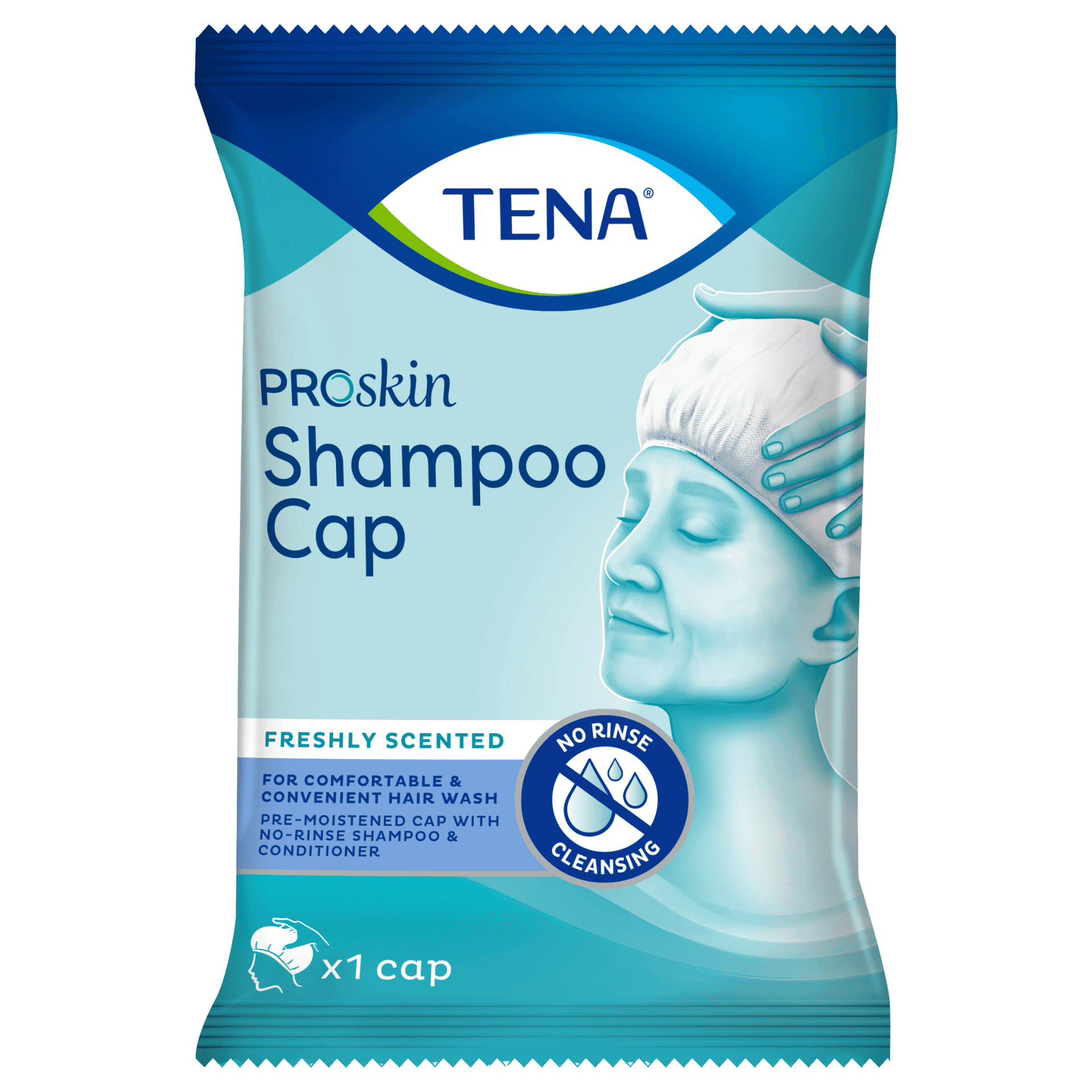 Tena Proskin Shampoo Cap