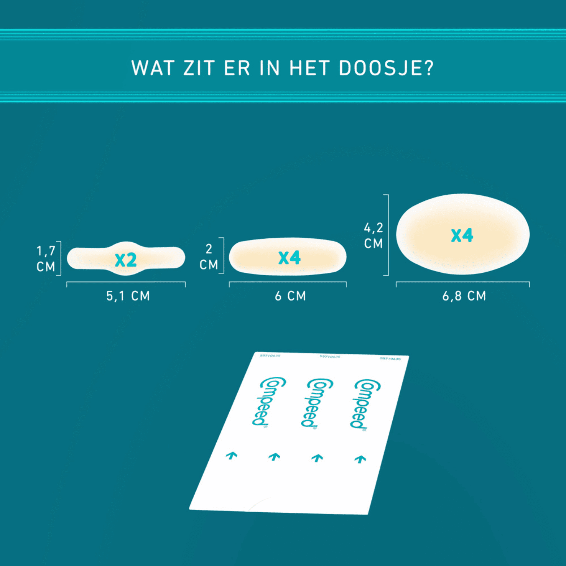 Compeed Blarenpleisters Assortiment Compeed Blarenpleisters Assortiment