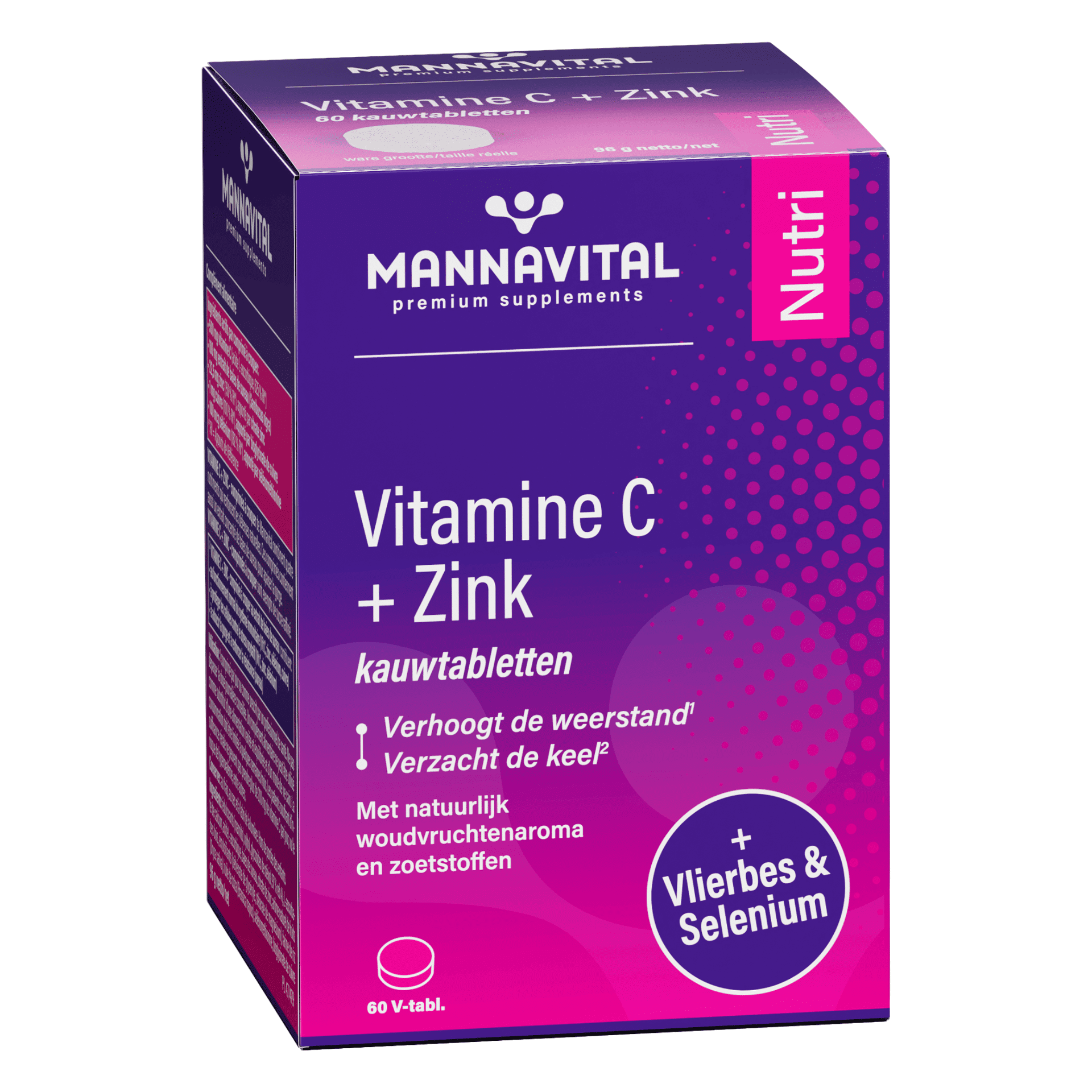 Mannavital Vitamine C + Zink Mannavital Vitamine C + Zink
