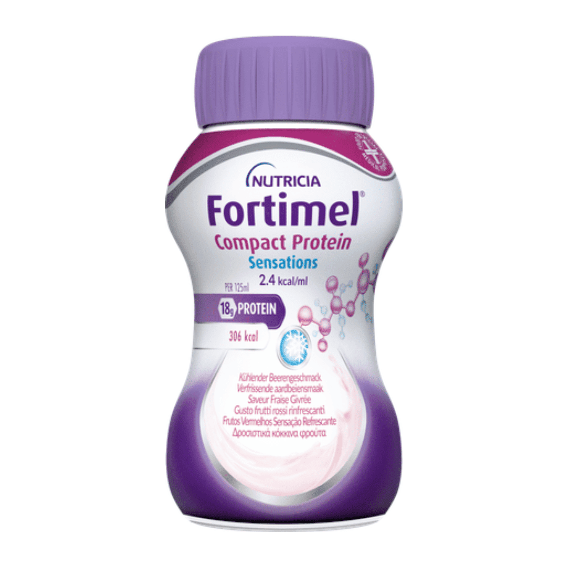 Fortimel Protein 2.4kcal Fraise Frais 4x200ml