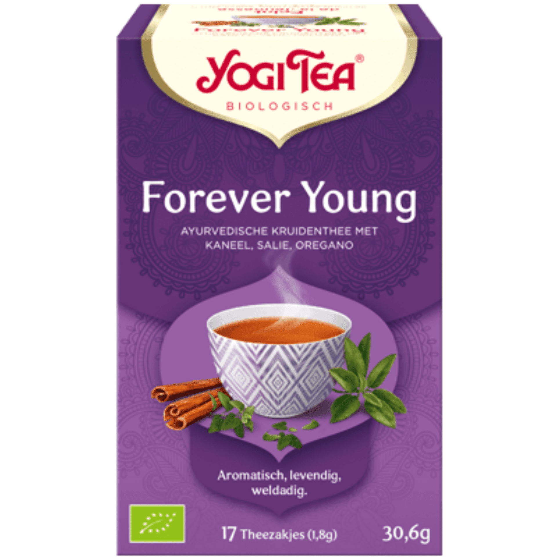 Yogi Tea Forever Young Thee 17 zakjes Yogi Tea Forever Young Thee 17 zakjes