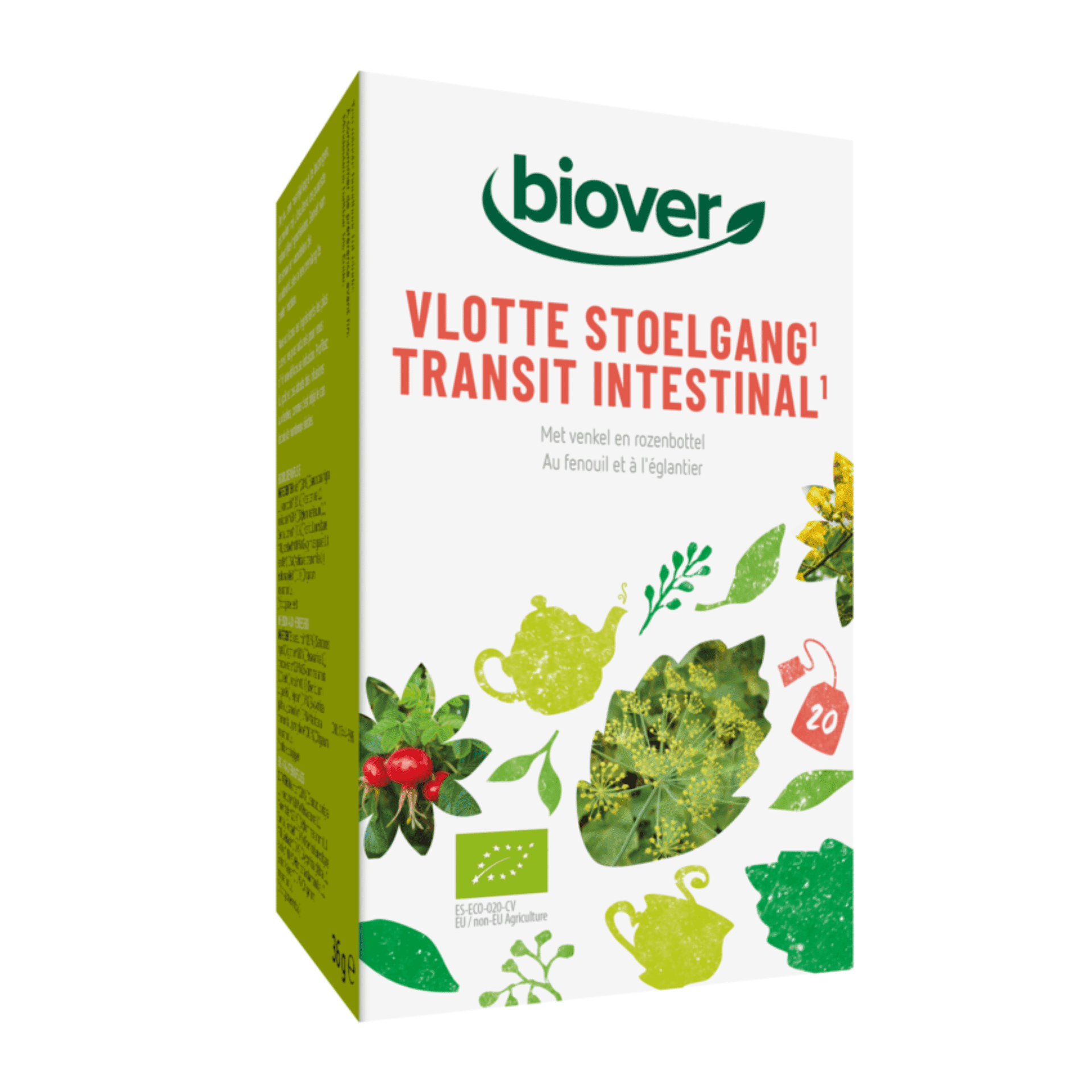 Biover Infusettes Bio Selles Faciles Sachet 20 Biover Infusettes Bio Selles Faciles Sachet 20