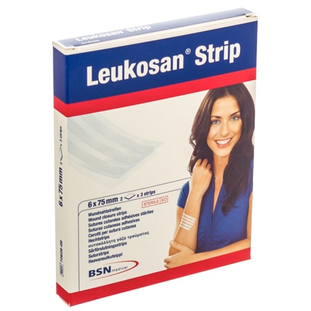 Bsn Medical Leukosan Strip 6 x 75 mm Bsn Medical Leukosan Strip 6 x 75 mm