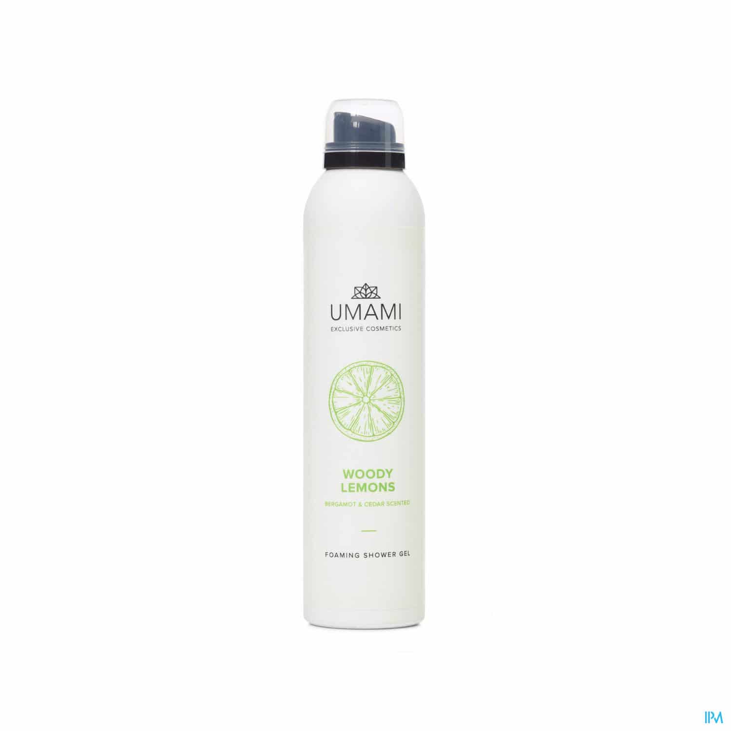 Umami Woody Lem.berg.&ceder Foam. Shower Gel 200ml Umami Woody Lem.berg.&ceder Foam. Shower Gel 200ml