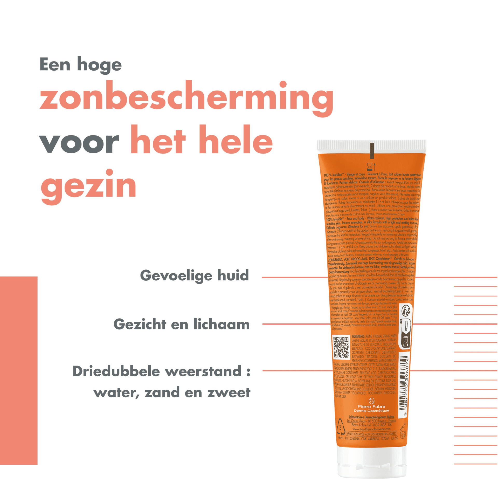 Avène Zonnemelk SPF 50 Avène Zonnemelk SPF 50