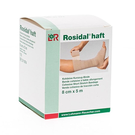 Rosidal Haft Cohesieve Windel 8 cm x 5 m Rosidal Haft Cohesieve Windel 8 cm x 5 m