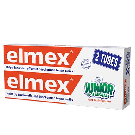 Elmex Junior Tandpasta 6-12 jaar Duo Promo*