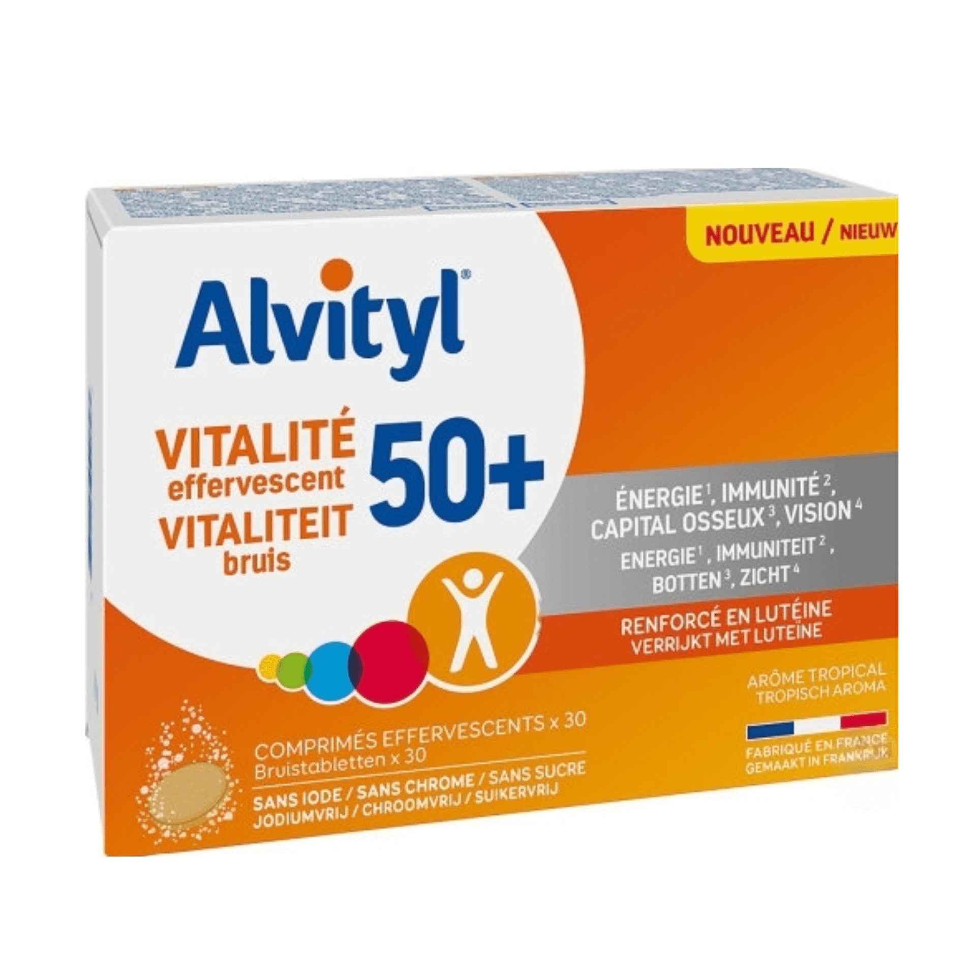 Alvityl Vitalite 50+ Comp Efferv.30