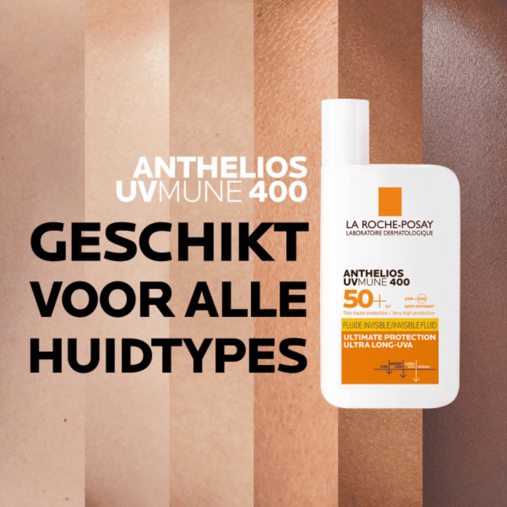 La Roche-Posay Anthelios UVMune 400 Onzichtbare Fluid SPF 50+ La Roche-Posay Anthelios UVMune 400 Onzichtbare Fluid SPF 50+