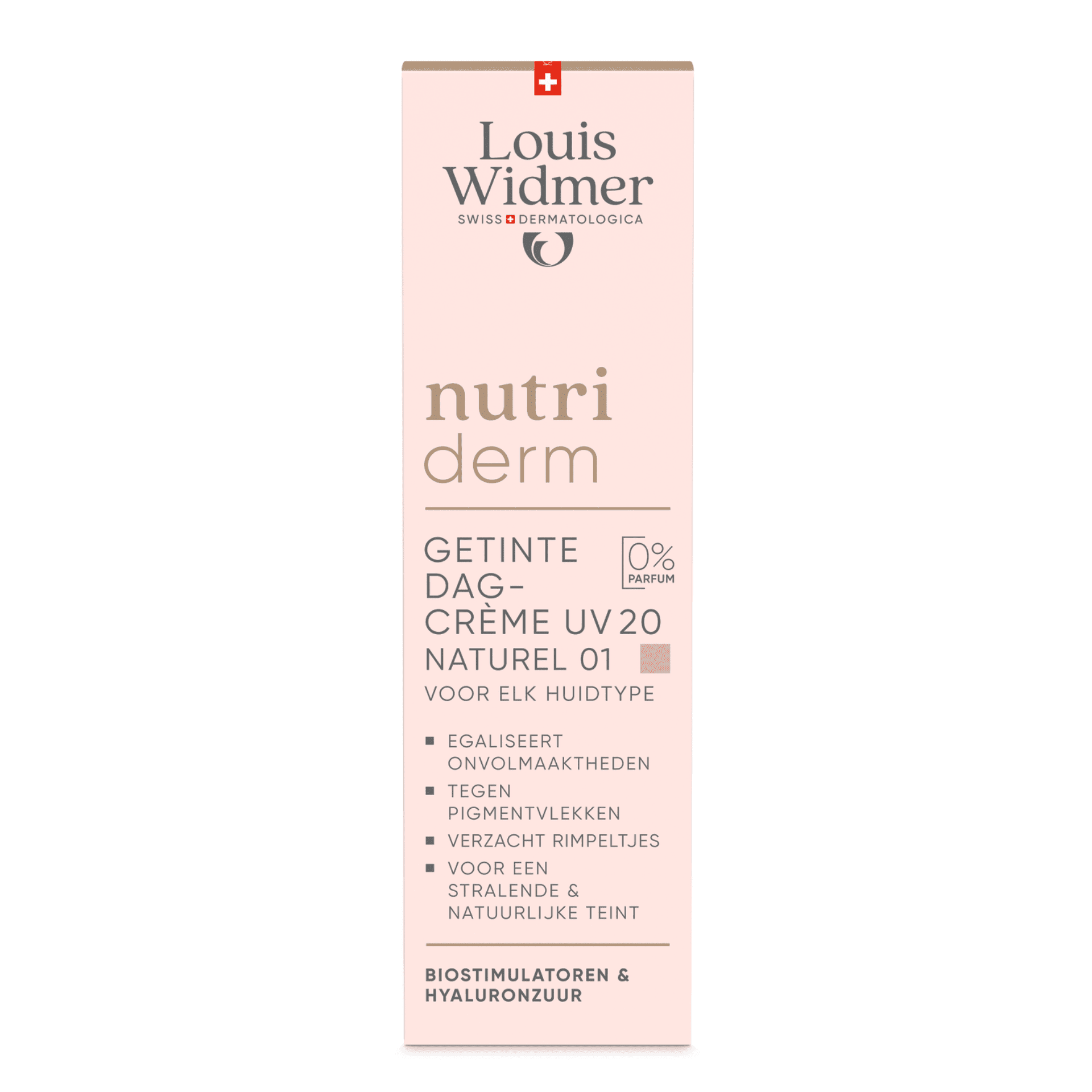 Louis Widmer Nutriderm Getinte Dagcrème UV 20 Naturel 01
