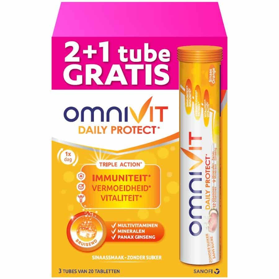 Omnivit Daily Protect Tripack Bruistablet