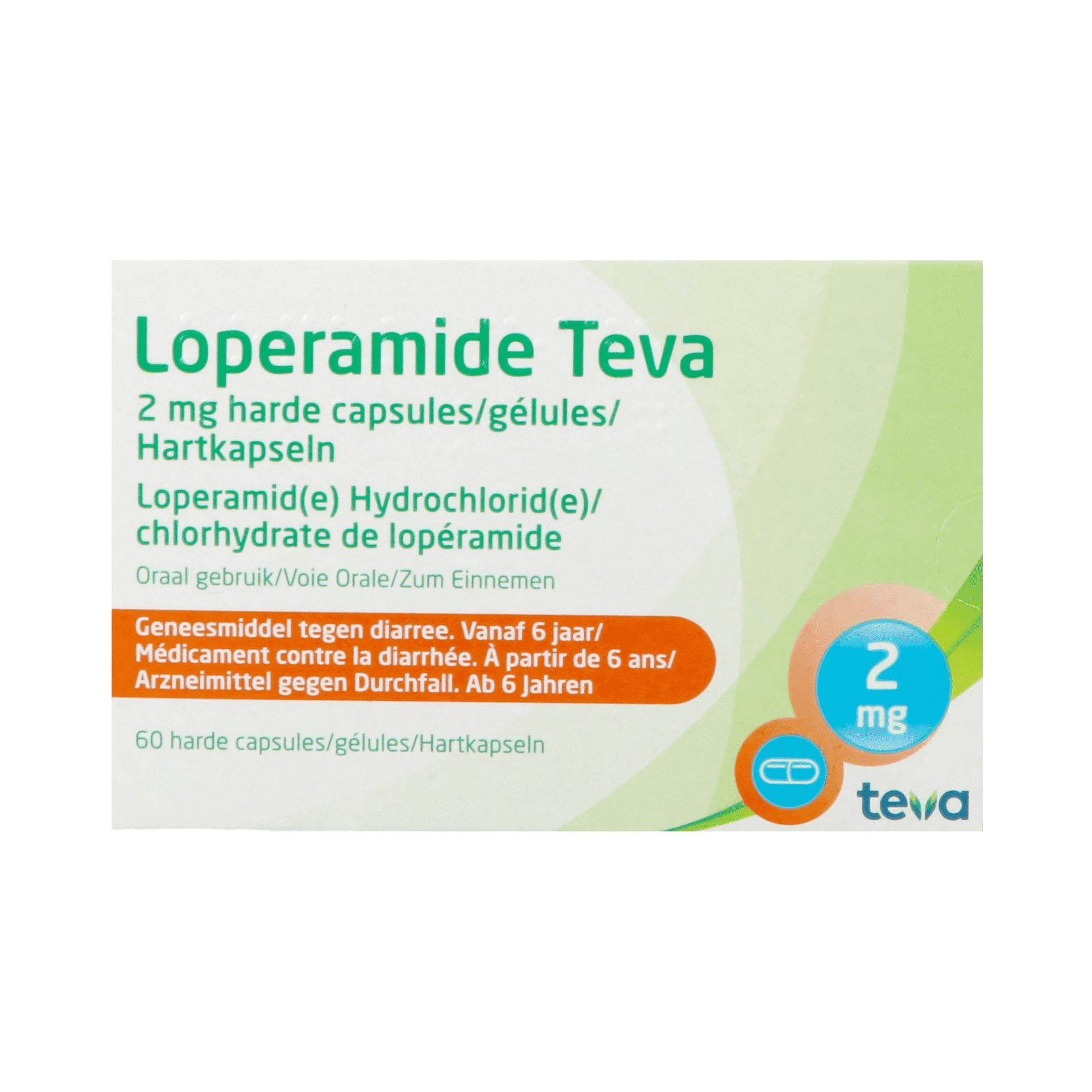 Loperamide Teva 2 mg