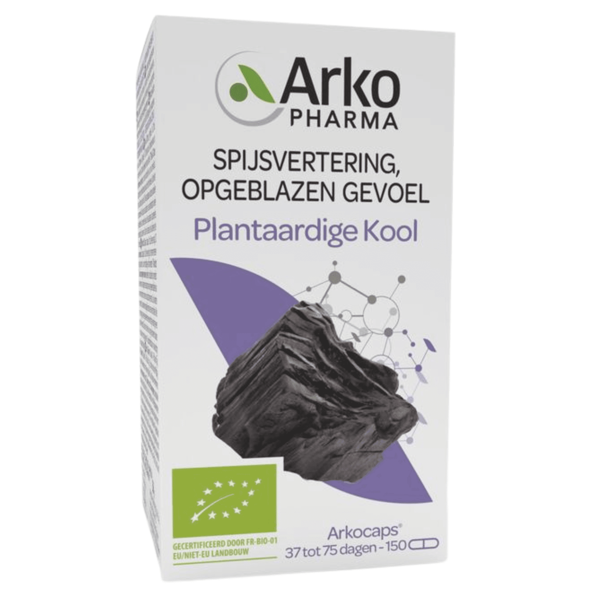 Arkopharma Arkocaps Plantaardige Kool BIO Arkopharma Arkocaps Plantaardige Kool BIO