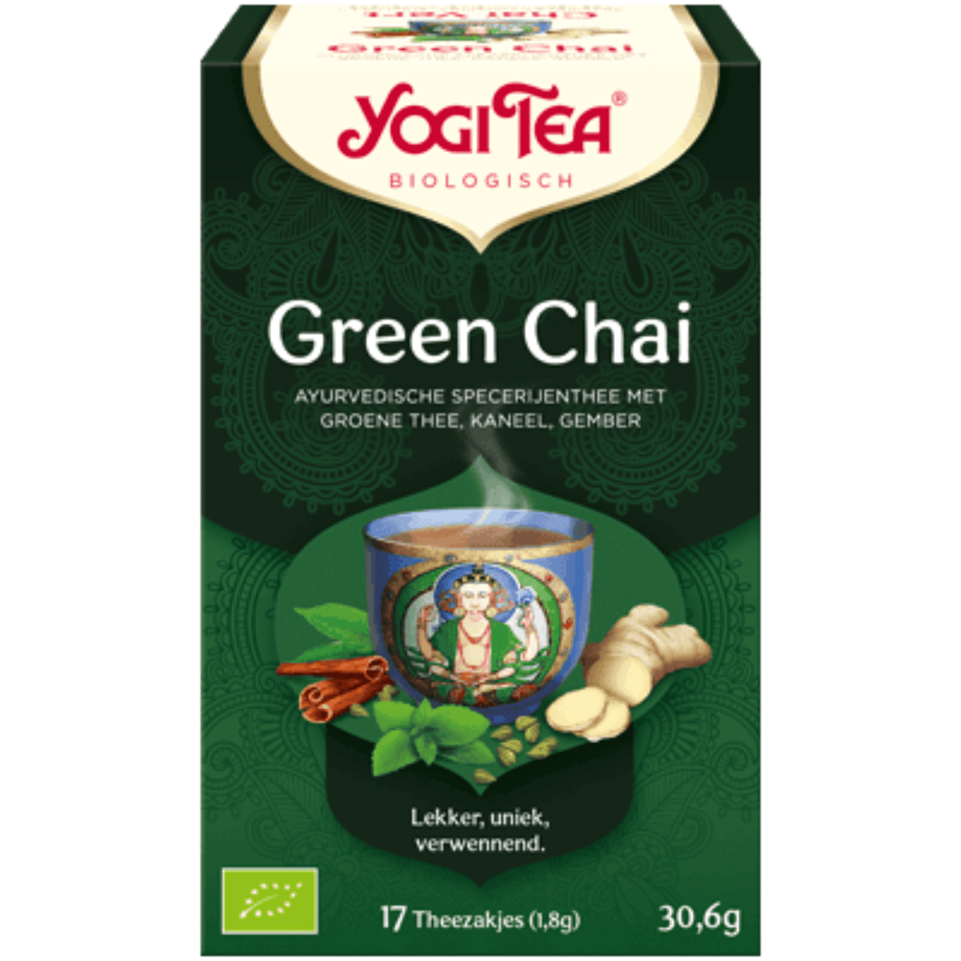 Yogi Tea Thé vert Chai 17 sachets Yogi Tea Thé vert Chai 17 sachets