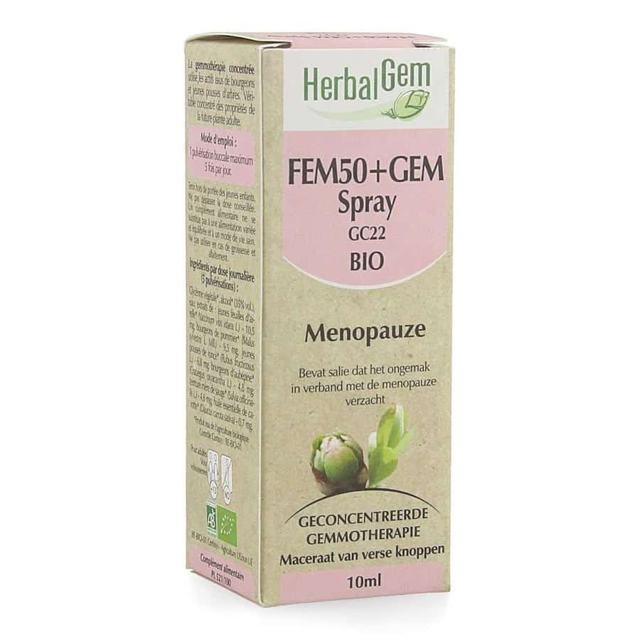 HerbalGem FEM50 + GEM Spray GC22 Menopause