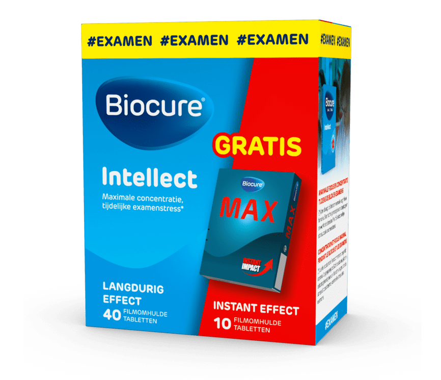 Biocure Intellect + Gratis Biocure Max Promoverpakking*