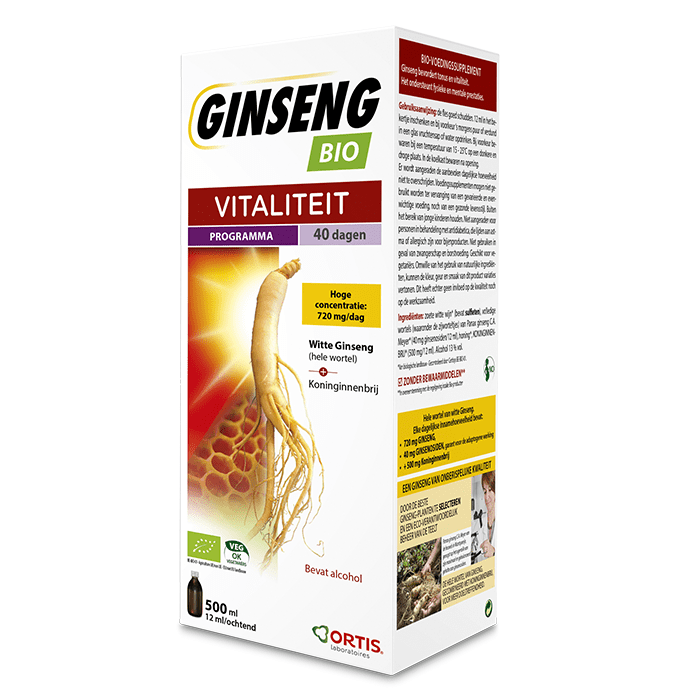 Ortis Ginseng Bio Vitaliteit Ortis Ginseng Bio Vitaliteit