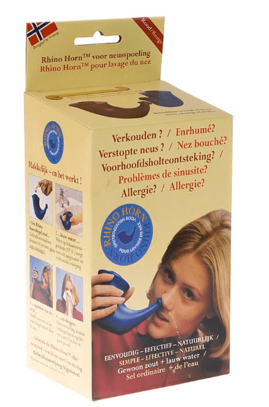 Rhino Horn Neusspoeler Rood Rhino Horn Neusspoeler Rood