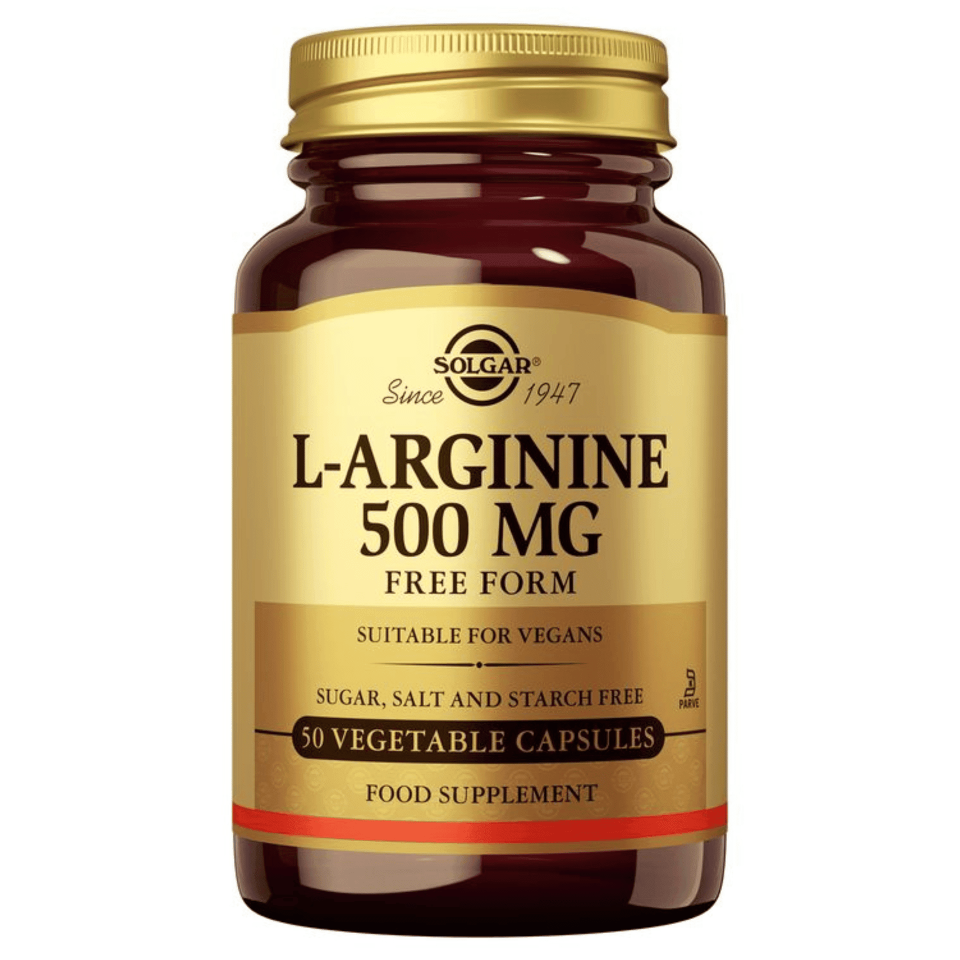 Solgar L-Arginine 500 mg Solgar L-Arginine 500 mg