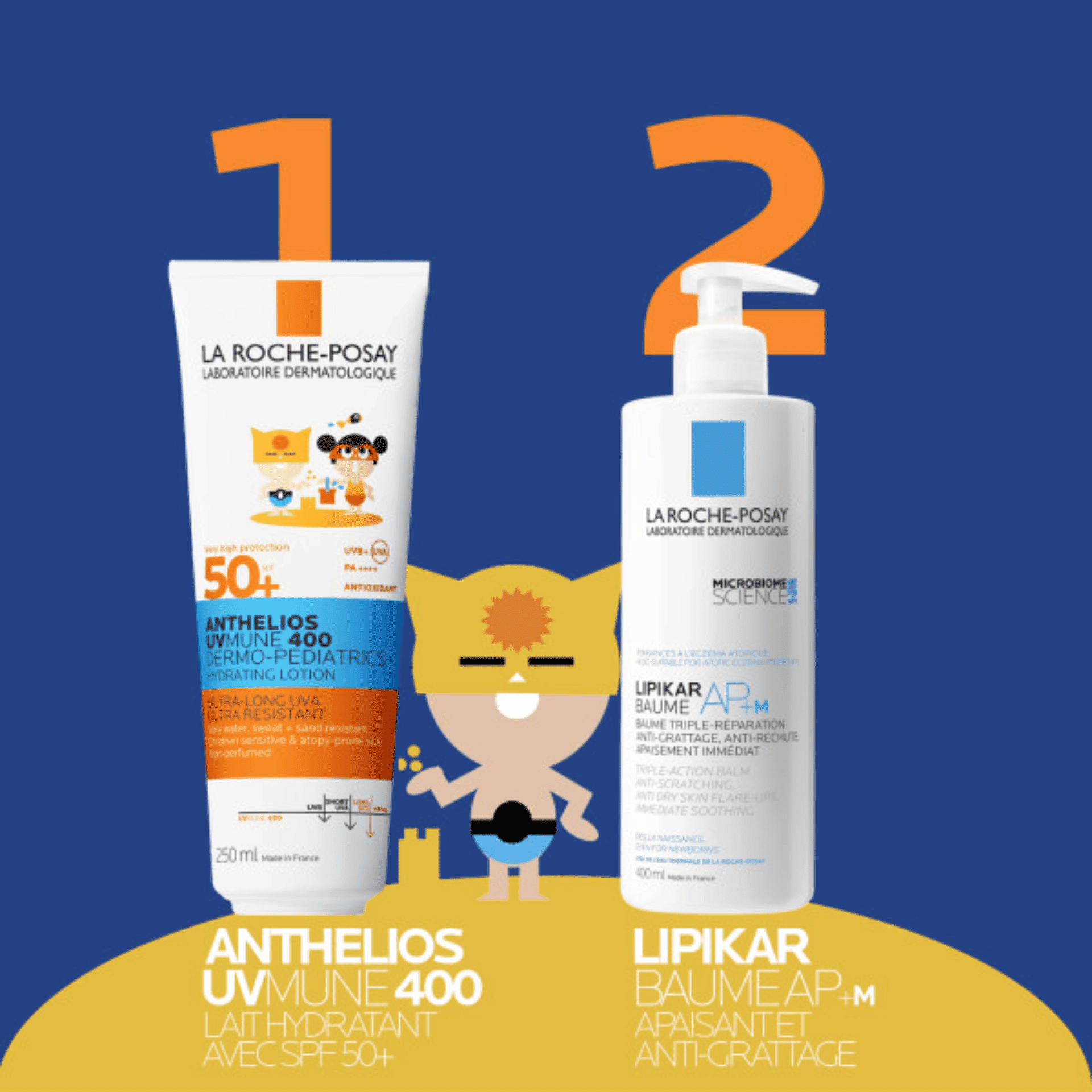 La Roche-Posay Anthelios UVMune400 Dermo-Pediatrics Hydraterende Melk SPF 50+ La Roche-Posay Anthelios UVMune400 Dermo-Pediatrics Hydraterende Melk SPF 50+