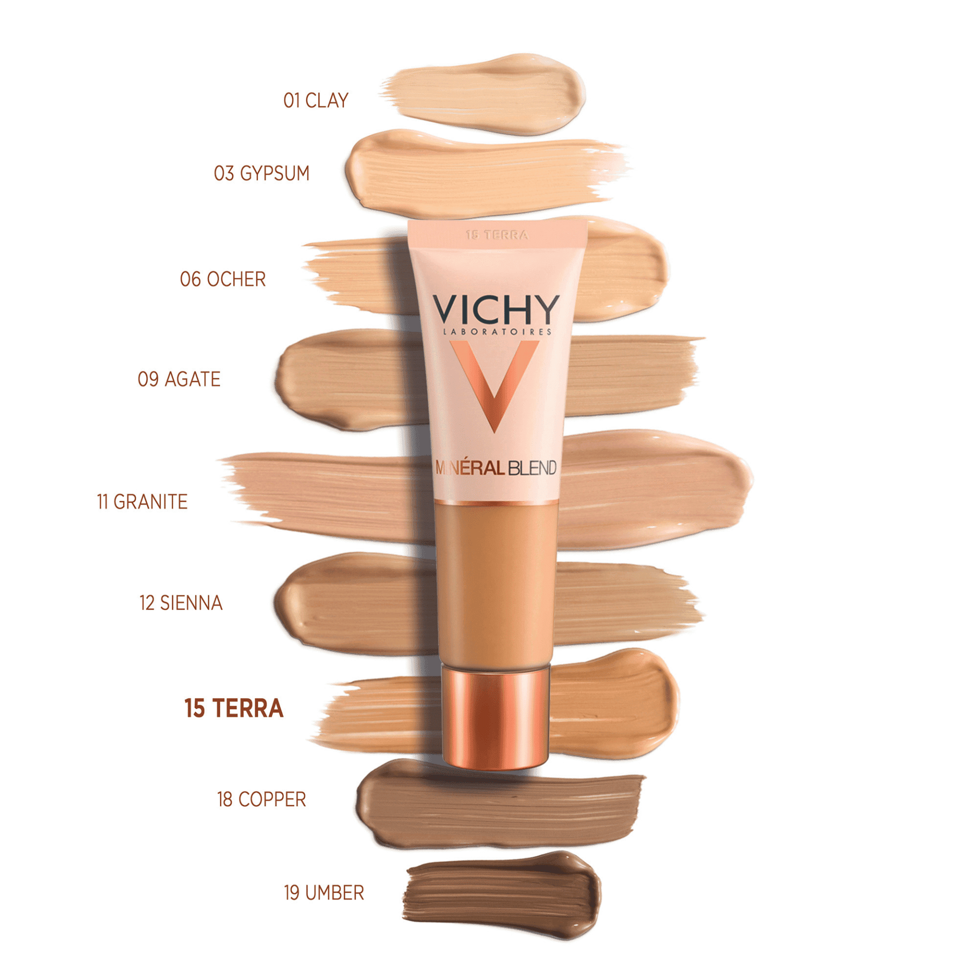 Vichy Minéralblend Hydraterende Foundation 30 ml Vichy Minéralblend Hydraterende Foundation 30 ml