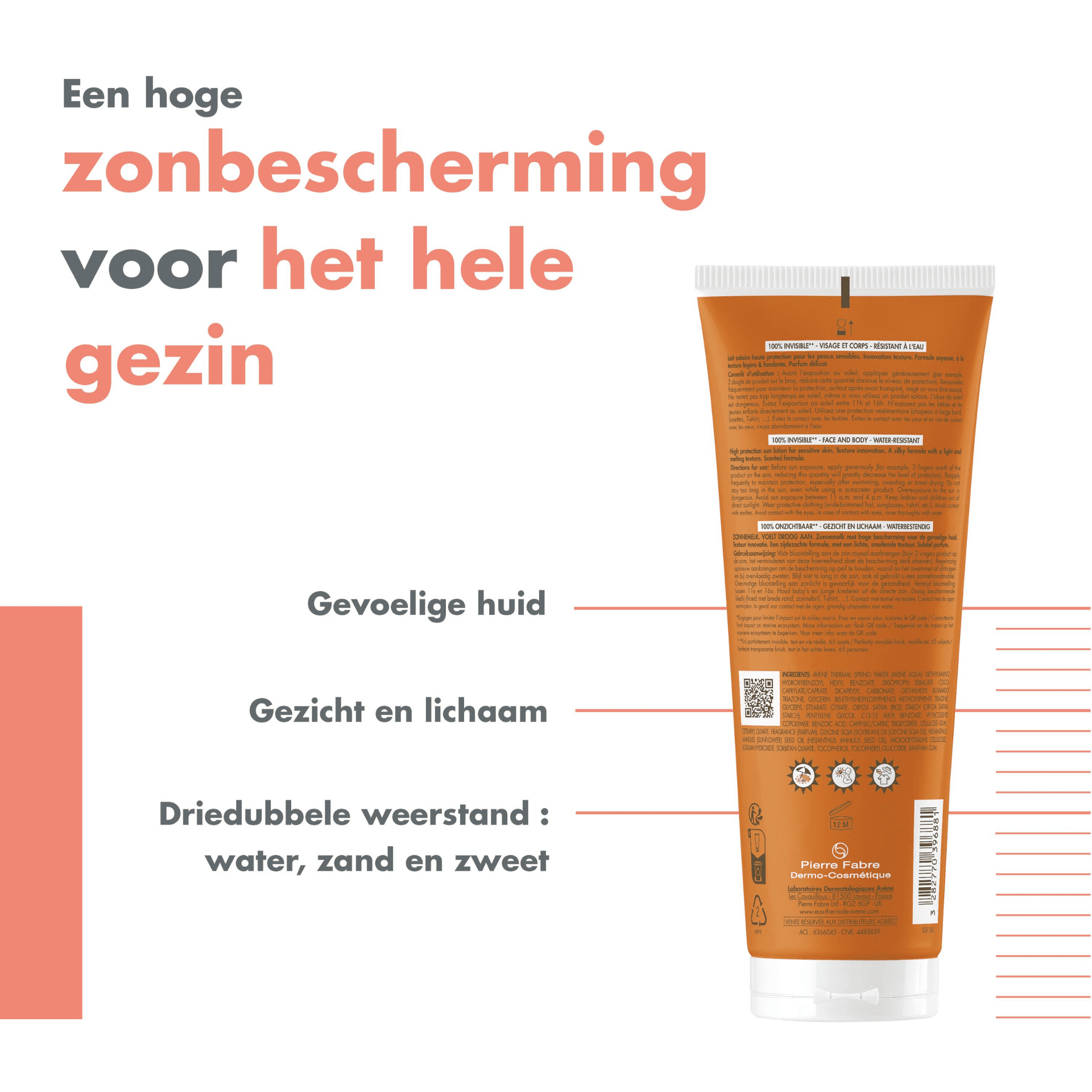 Avène Zonnemelk SPF 50 Avène Zonnemelk SPF 50