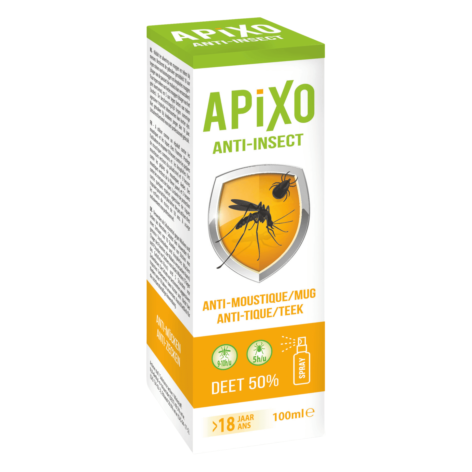 Apixo Anti-Insect 50% DEET Spray