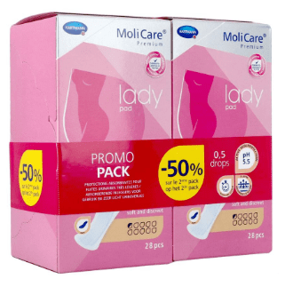Molicare Premium Lady Pad 0,5 Drop 2x28 Promopack