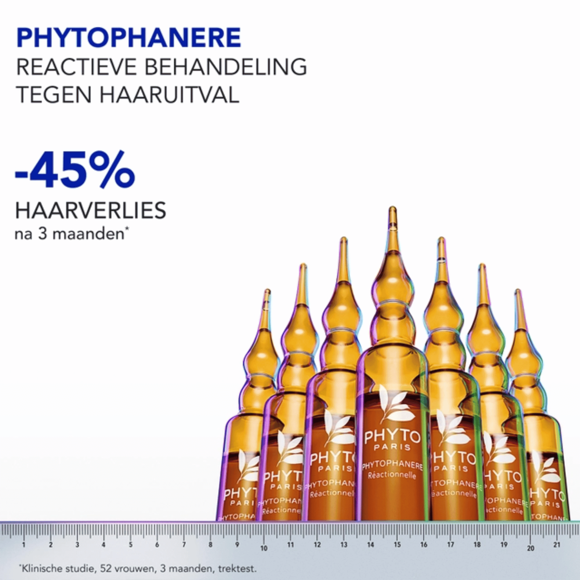 Phytophanère Behandeling tegen Reactieve Haaruitval