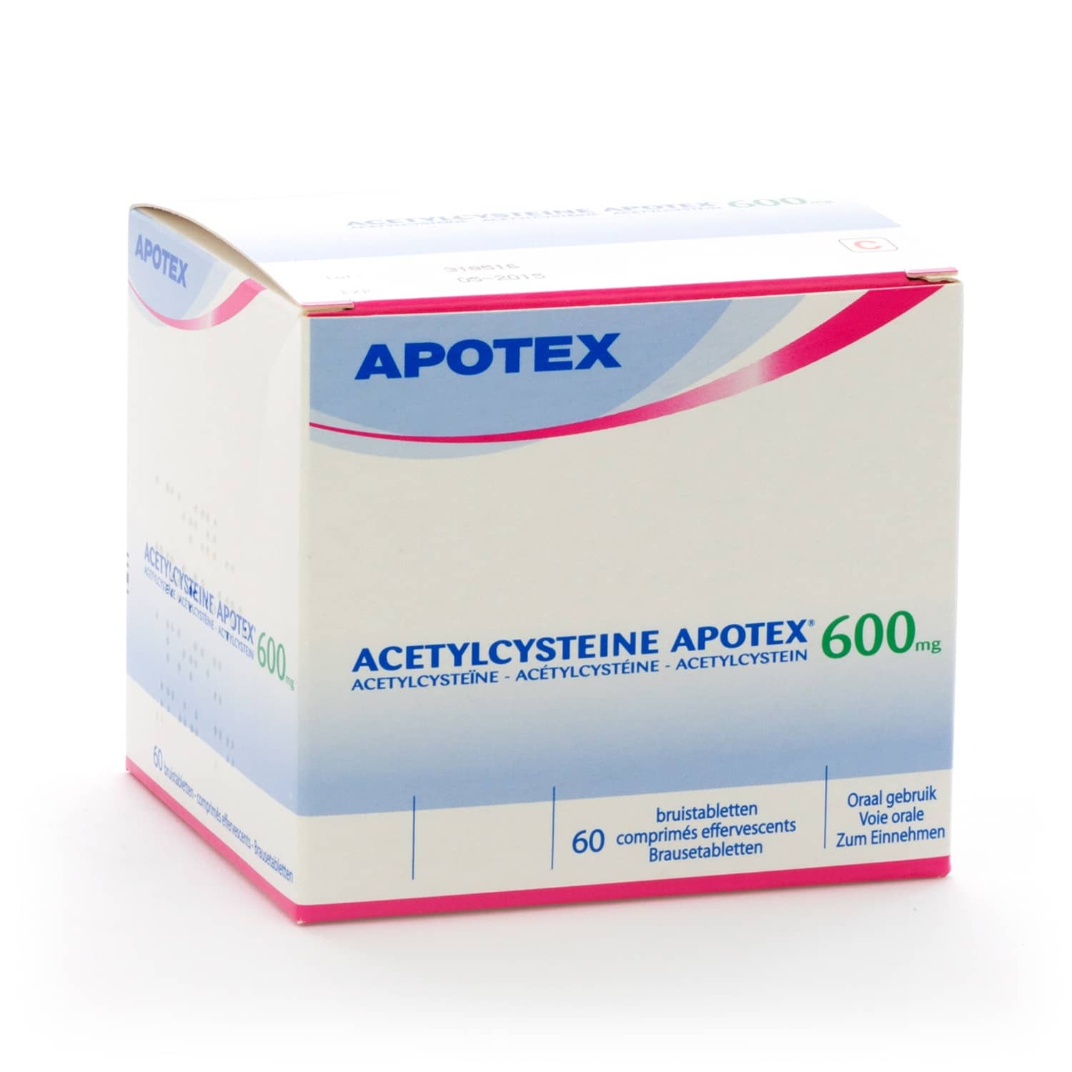Apotex AcetylcysteÃ¯ne 600 mg