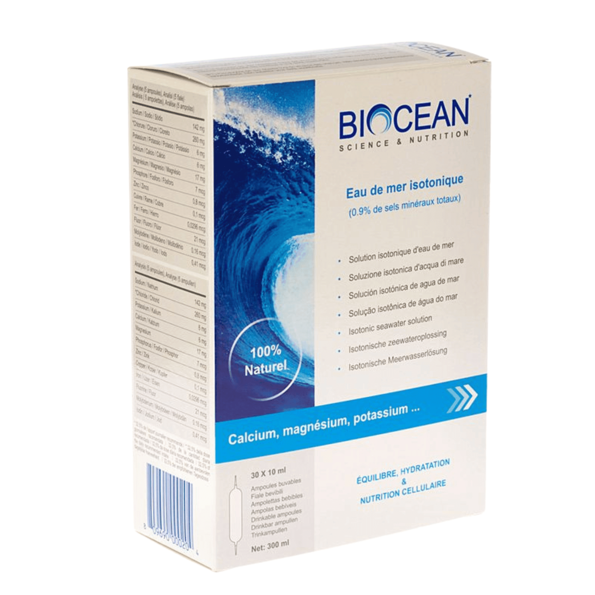 Biocean Isotonic Quinton Amp 30x10ml Biocean Isotonic Quinton Amp 30x10ml
