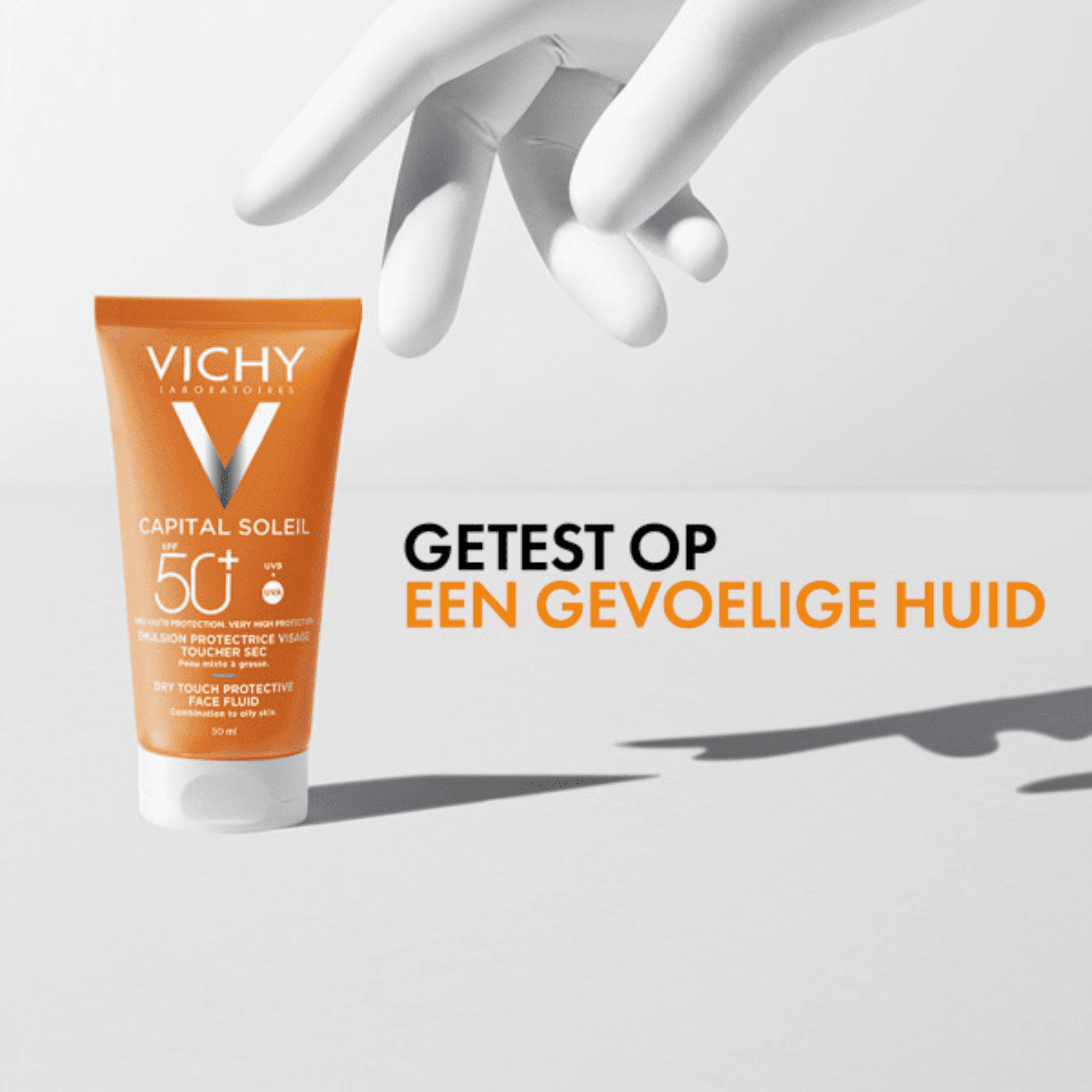 Vichy Ideal Soleil Emulsion Toucher Sec SPF50+