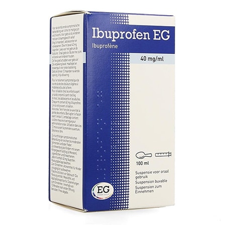 Ibuprofen EG Orale Suspensie Ibuprofen EG Orale Suspensie
