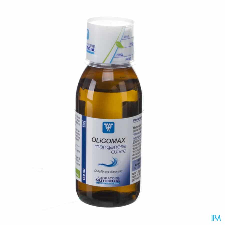 Nutergia Oligomax Mangaan-Koper Nutergia Oligomax Mangaan-Koper