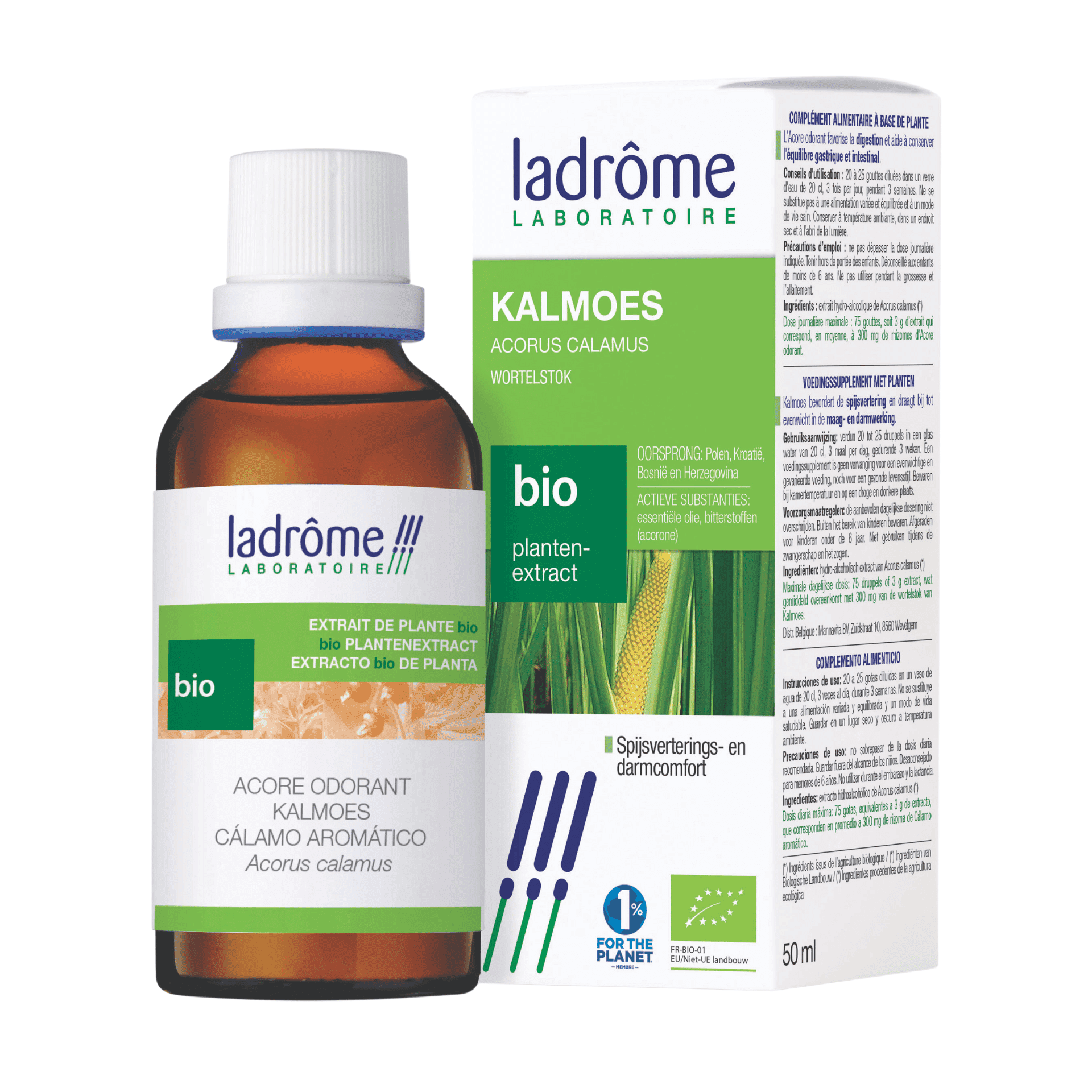 Ladrôme Bio Plantenextract Kalmoes Ladrôme Bio Plantenextract Kalmoes