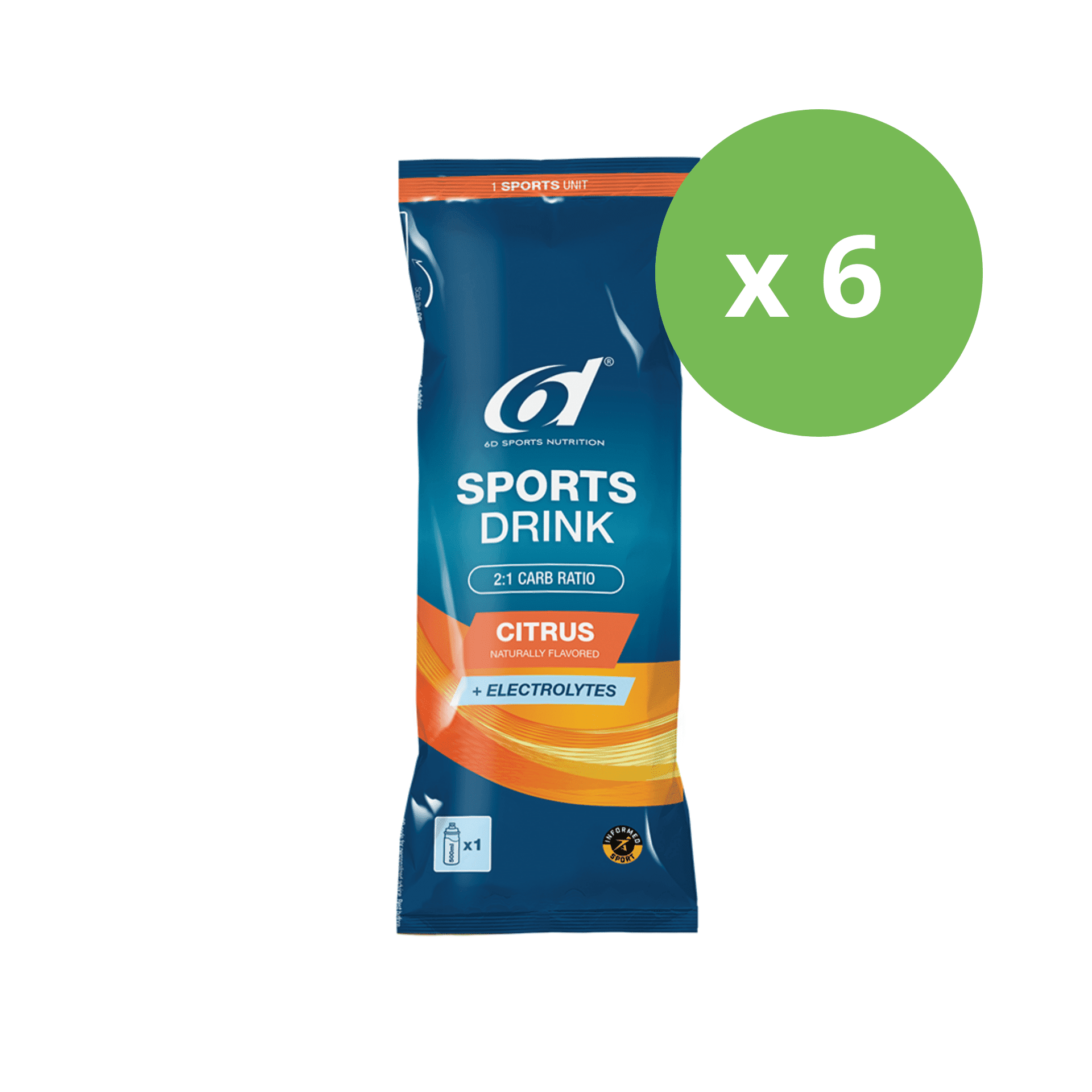 6d Sports Drink 6 x 33 g 6d Sports Drink 6 x 33 g