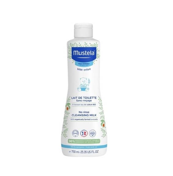 Mustela Baby Toiletmelk zonder Spoelen