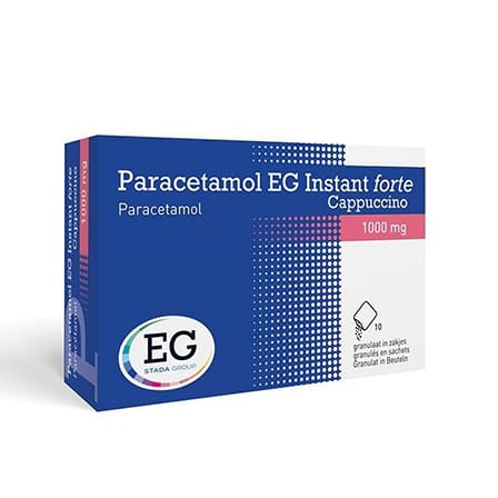 Paracetamol EG Instant Forte 1 g Cappuccino