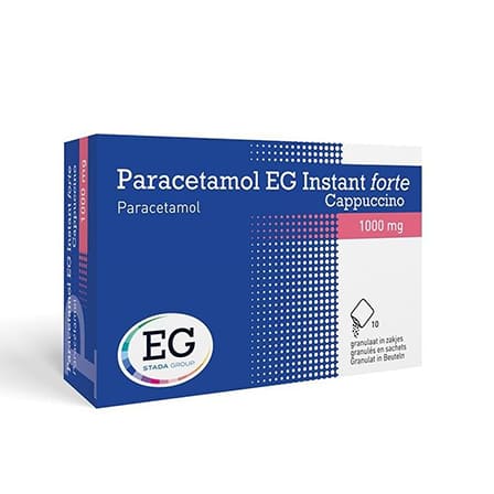 Paracetamol EG Instant Forte 1 g Cappuccino Paracetamol EG Instant Forte 1 g Cappuccino