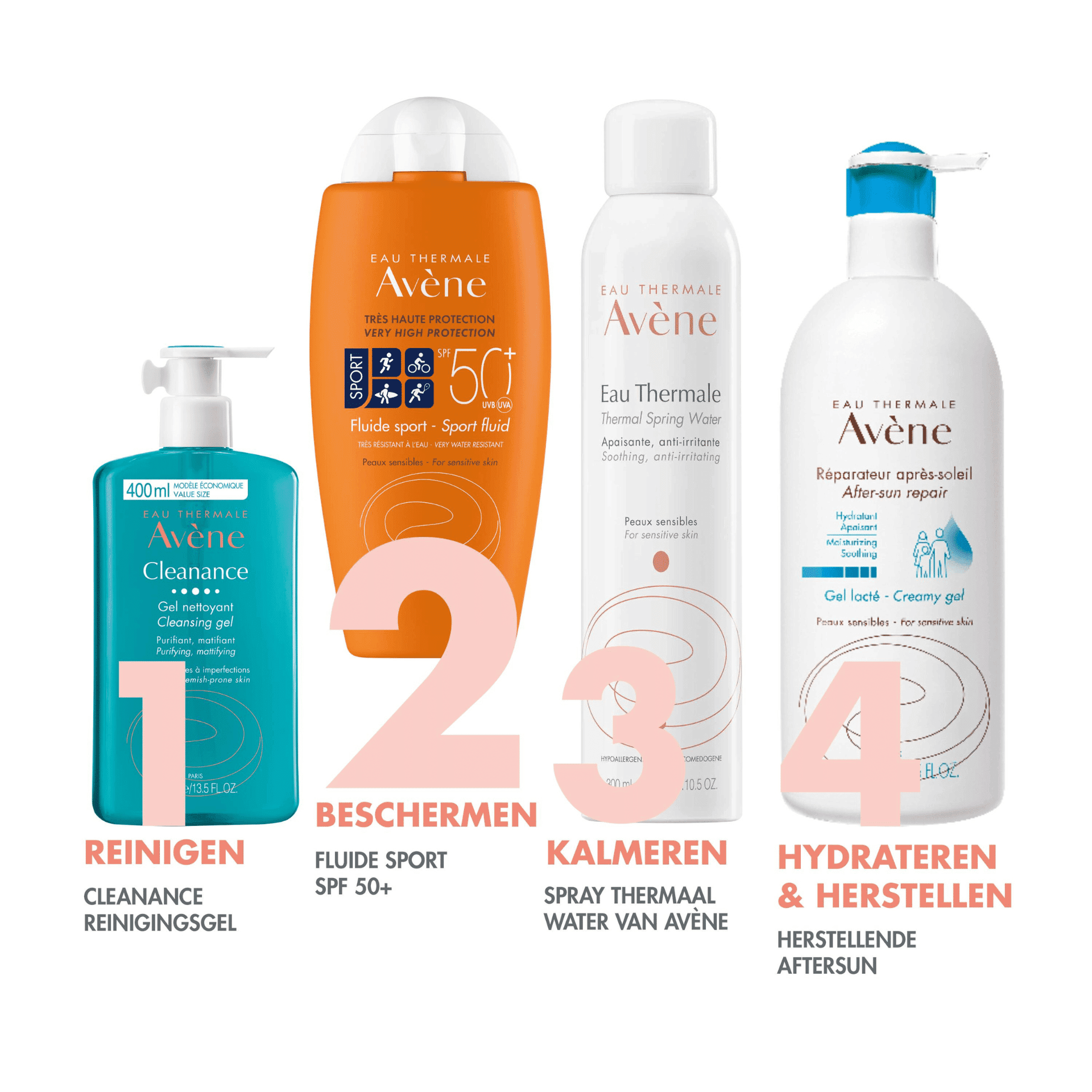 Avène Sport Zonnefluid SPF 50+ Avène Sport Zonnefluid SPF 50+