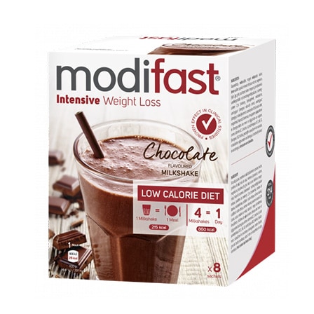 Modifast Intensive Milkshake Chocolade - 800 kcal methode Modifast Intensive Milkshake Chocolade - 800 kcal methode