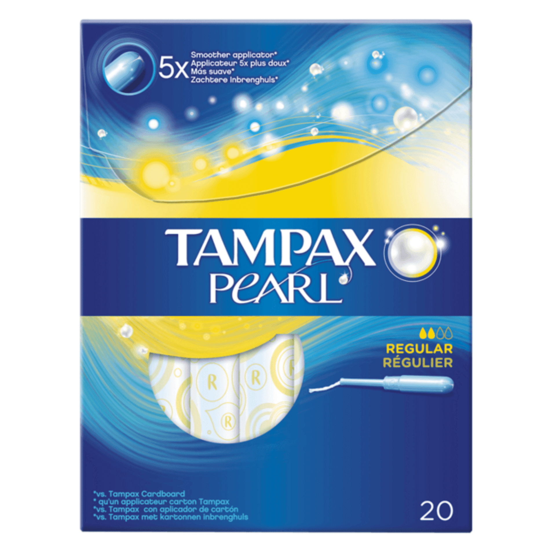 Tampax Pearl Regular 24 stuks Tampax Pearl Regular 24 stuks