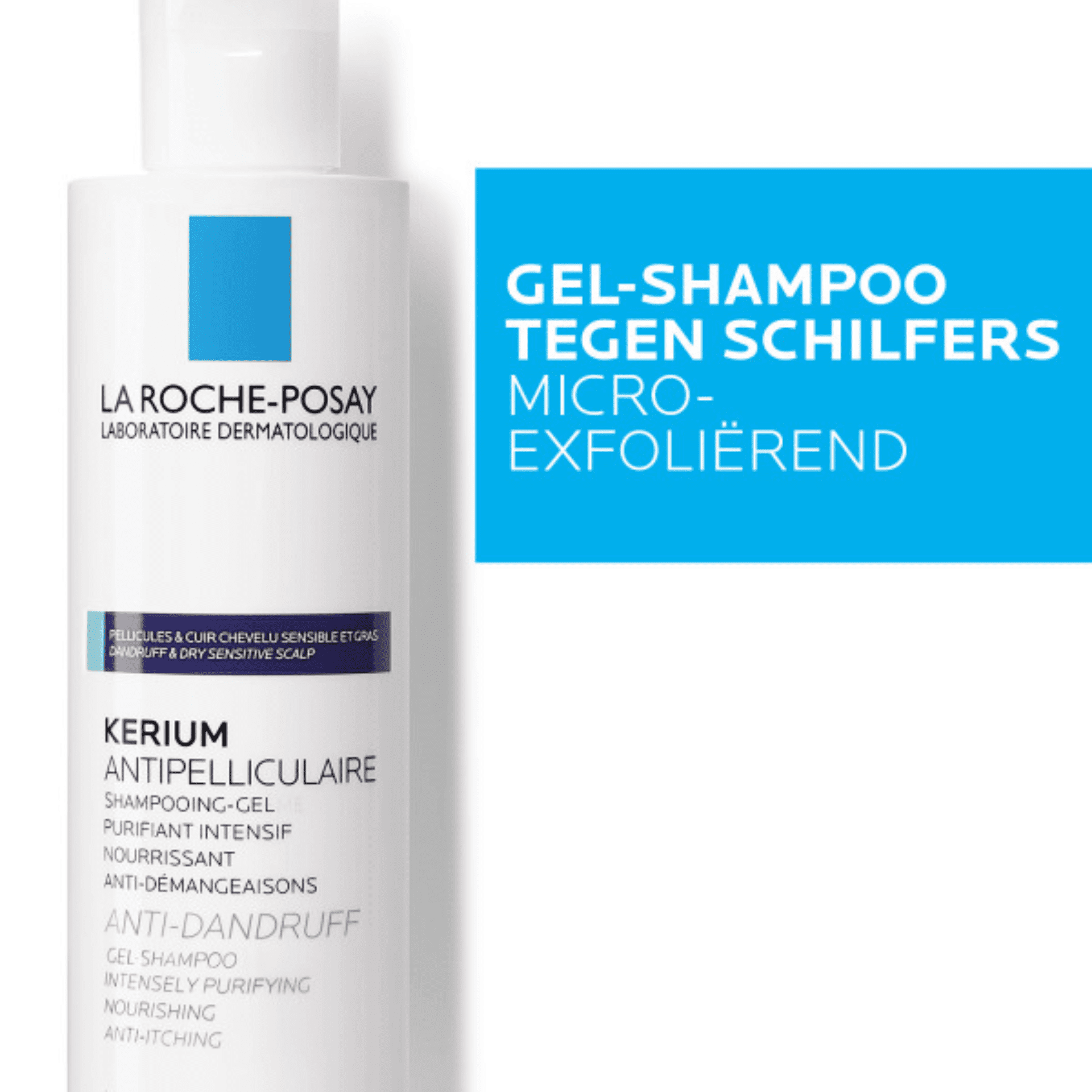 La Roche-Posay Kerium Antiroosshampoo Vette Huid La Roche-Posay Kerium Antiroosshampoo Vette Huid